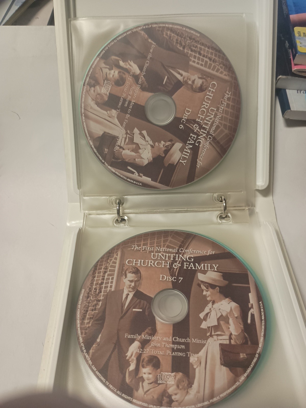 UNITING CHURCH AND FAMILY — Vision Forum Ministries on 10 CD’s — 2003 M4