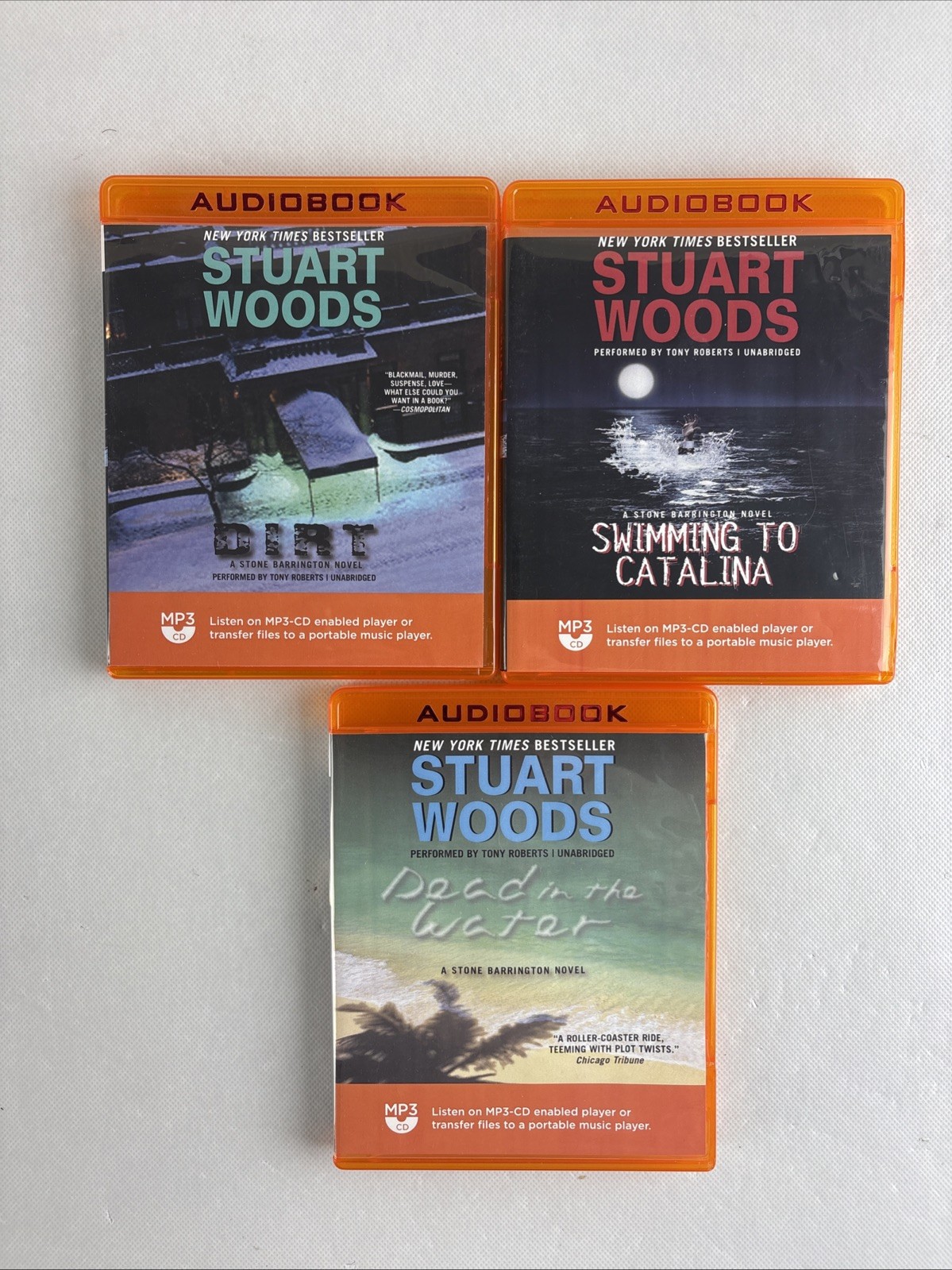 12 ⭐ Sherryl Woods MP3 CD Audiobook Lot of 3 Unabridged Read for Titles