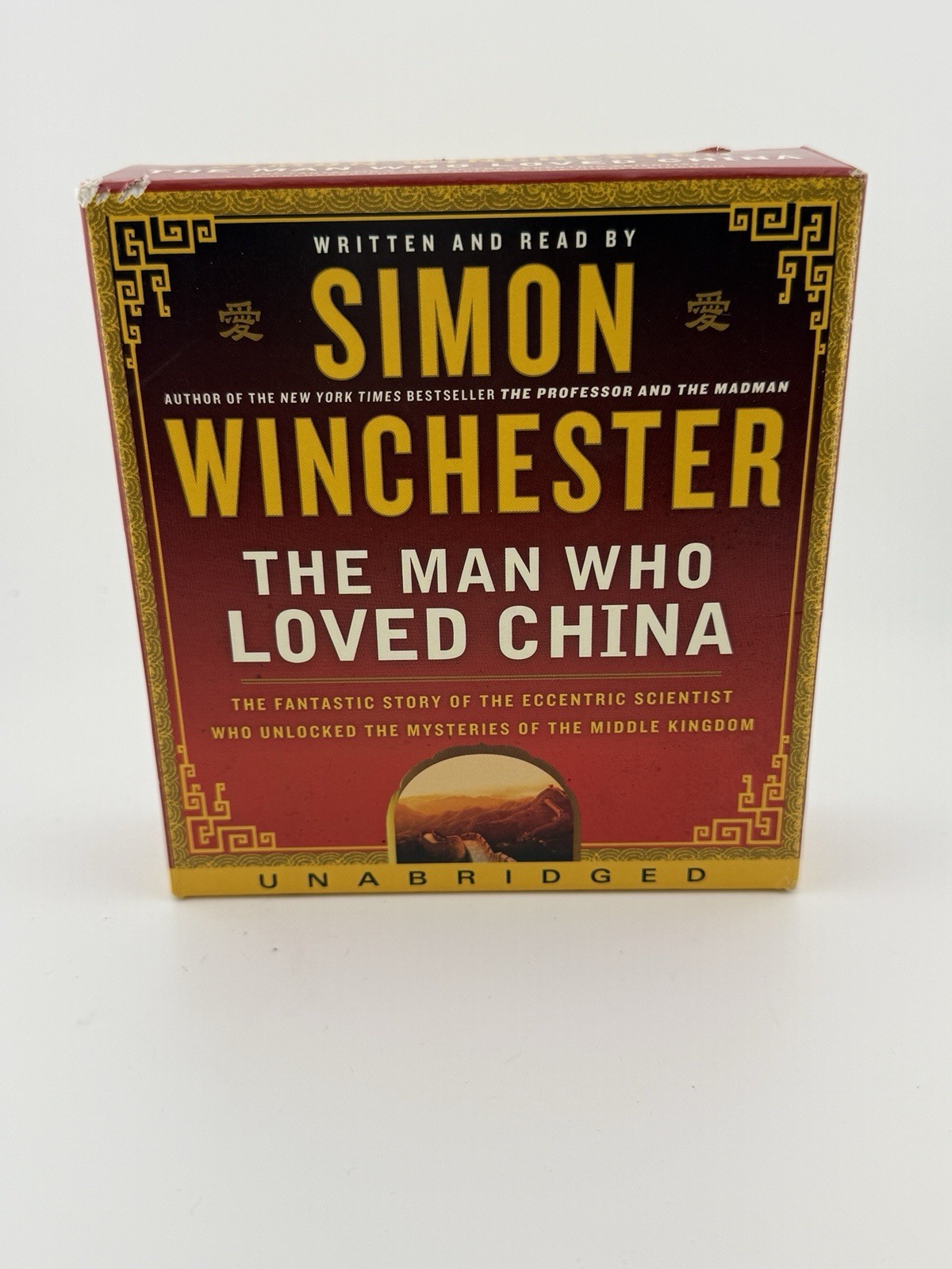 The Man Who Loved China CD: The — Audio CD, by Winchester Simon — Very Good
