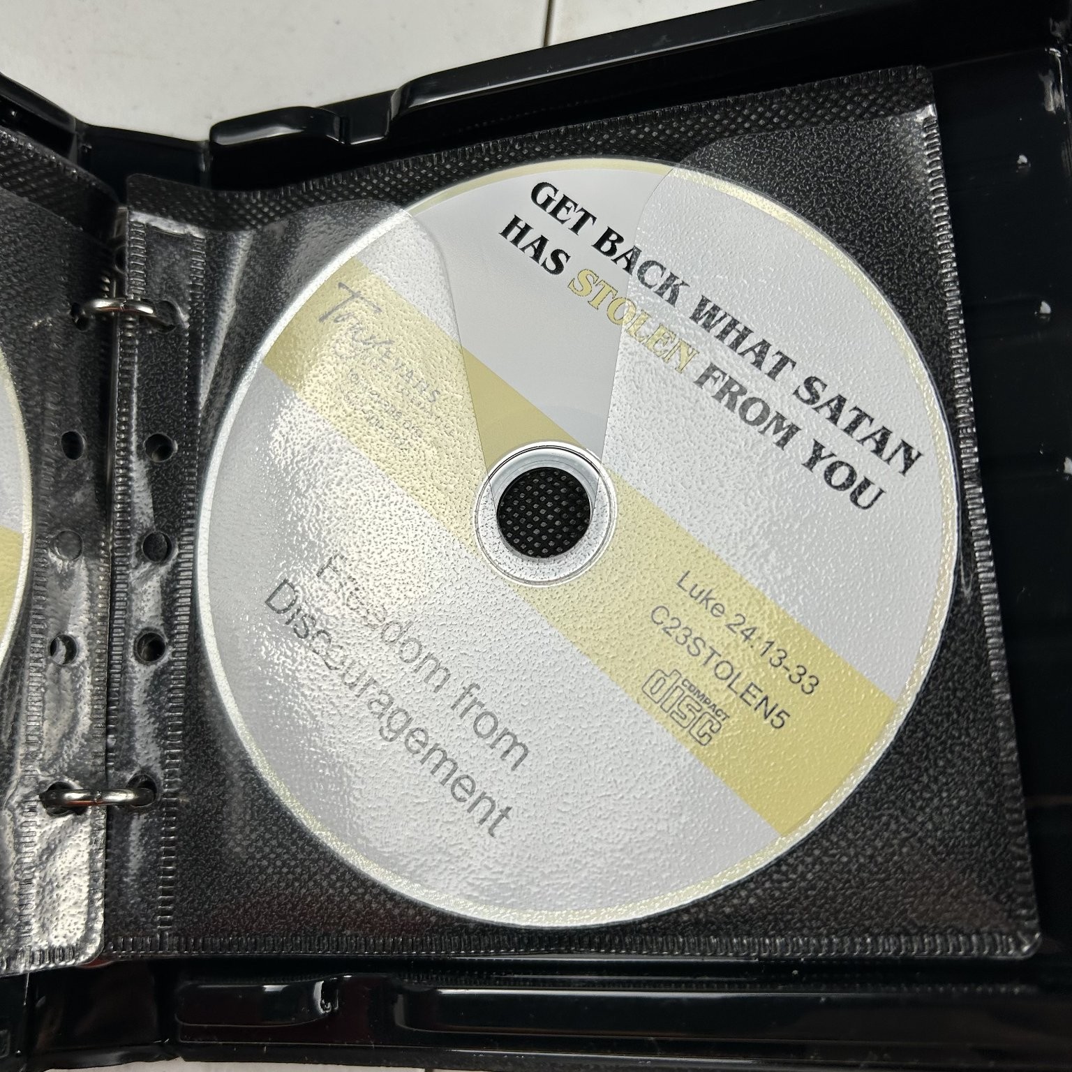 Get Back What Satan Has Stolen by Tony Evans Audiobook CDs 8 Discs