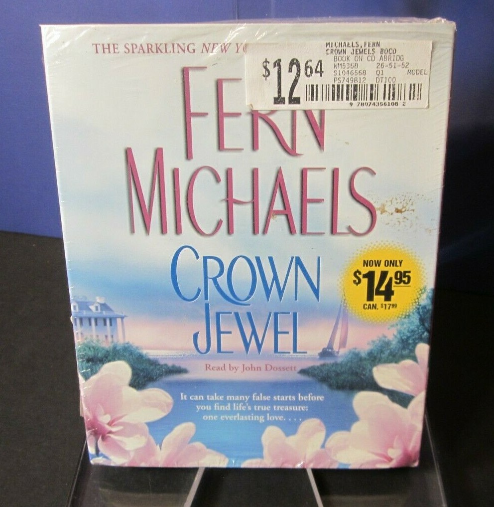 2003 Fern Michaels ~ Crown Jewel ~ Abridged ~ 4 CDs 4.5 Hrs ~ Audiobook ~ Used