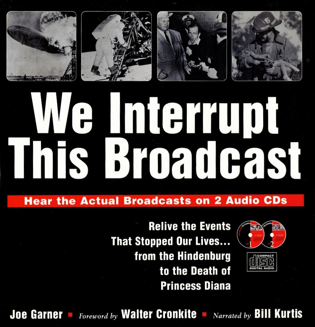 ✅ SALE! We Interrupt This Broadcast ~ Book w/ 2 Audio CDs ~ 1940-70 ~ BRAND NEW!