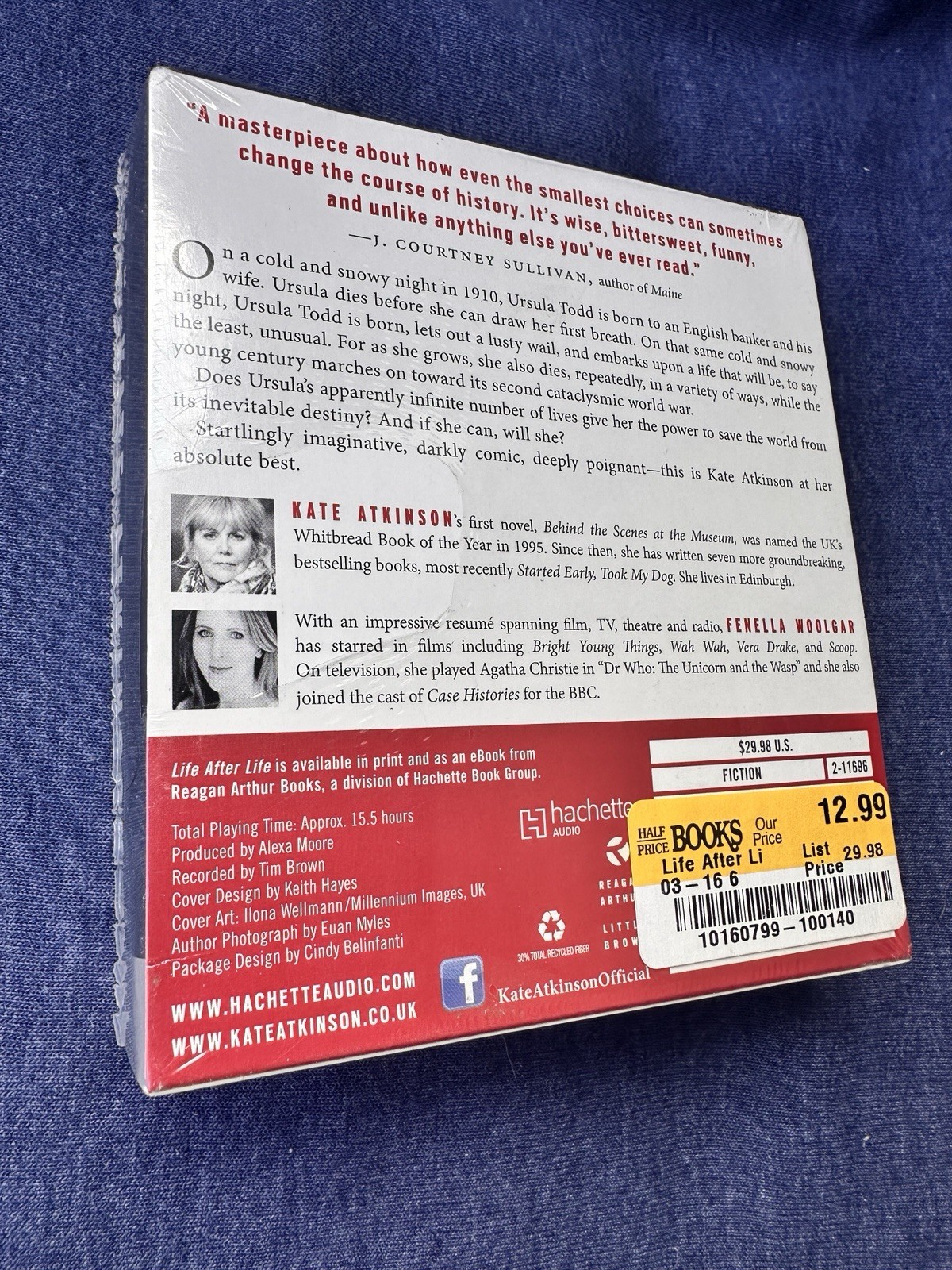 Kate Atkinson — Life After Life — AUDIOBOOK — SEALED