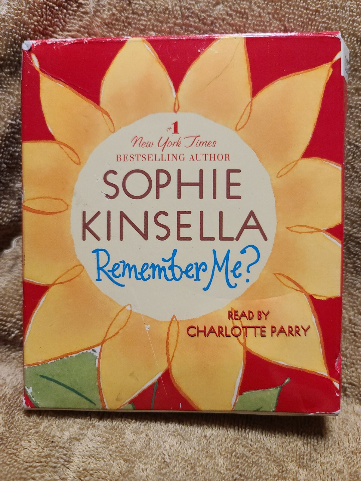 Shelf62K Audiobook~remember me? Sophie kinsella- 5 compact disc