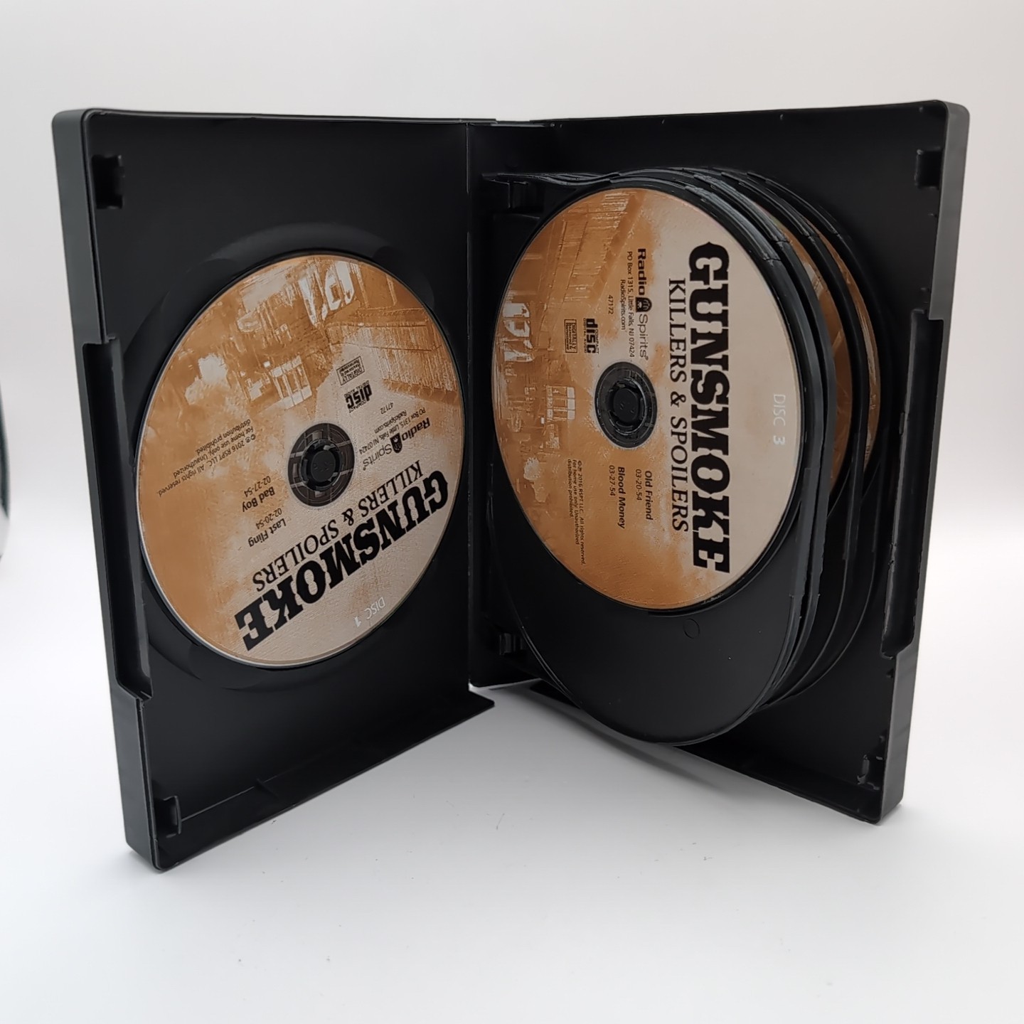 GUNSMOKE: Killers & Spoilers — Classic Western Radio Spirits 10 CDs/20 Episodes
