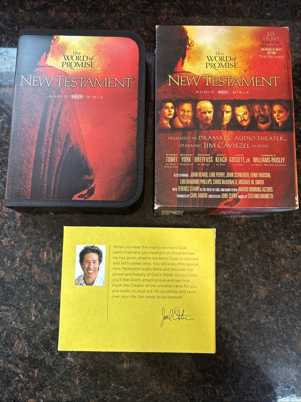 NEW TESTAMENT NKJV Audio Bible The World of Promise 20 CD Set by Thomas Nelson