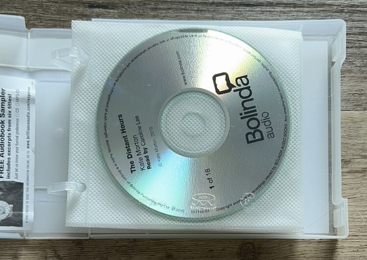 The Distant Hours by Kate Morton (2011, 18-Disc CD Audiobook, Unabridged) RARE