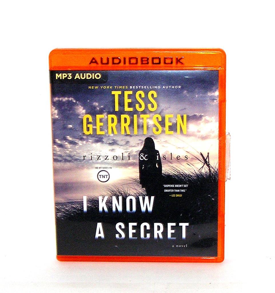 BOOK/AUDIOBOOK MP3-CD Tess Gerritsen Fiction Novel Thriller I KNOW A SECRET