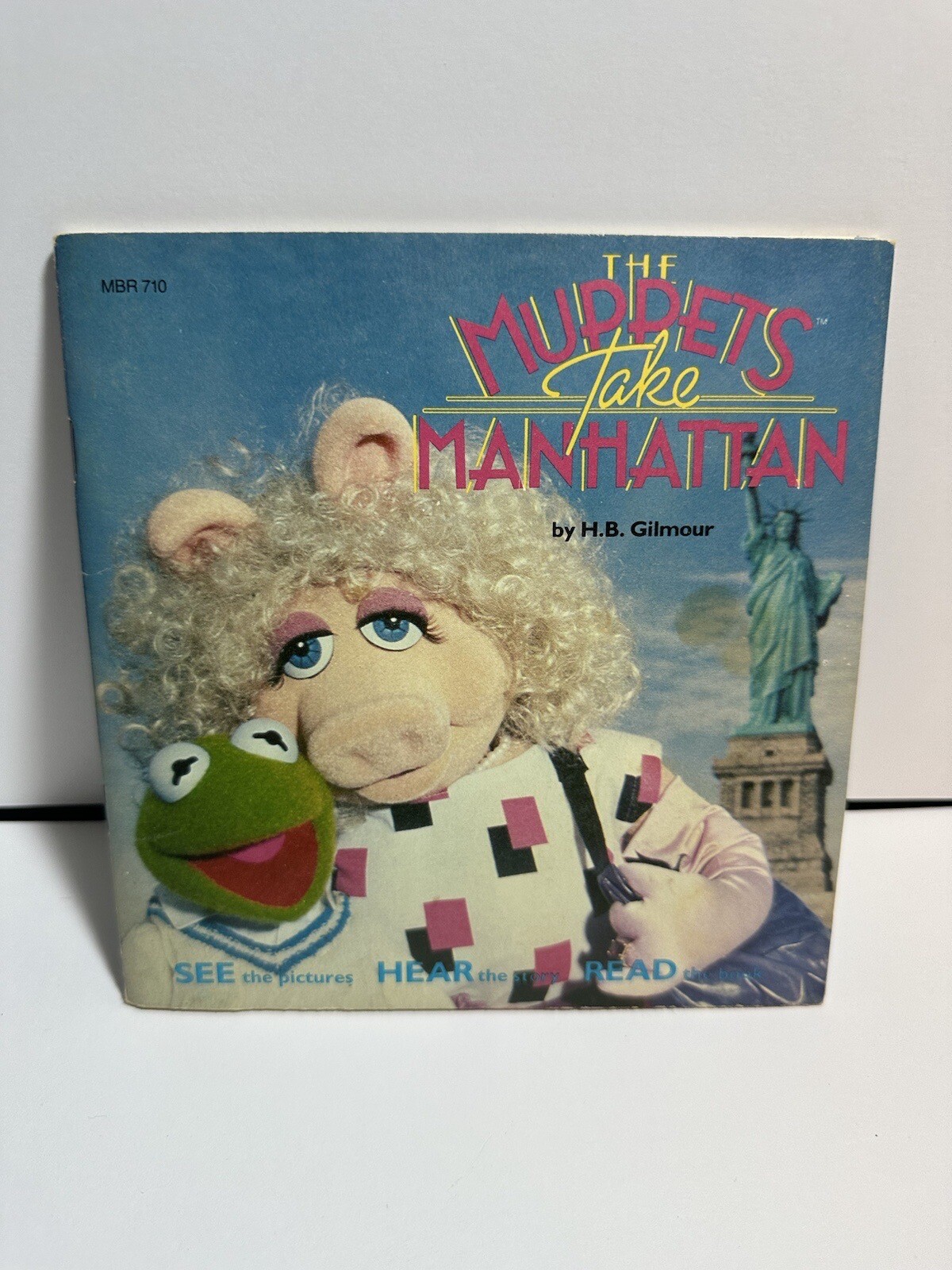 The Muppets Take Manhattan Book & Vinyl Record Vintage 1984 Jim Henson