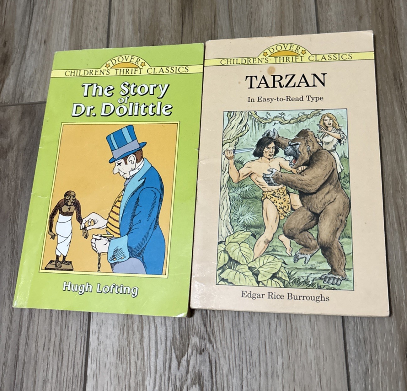 Dover Children’s Thrift Classics, The Story of Doctor Dolittle & Tarzan