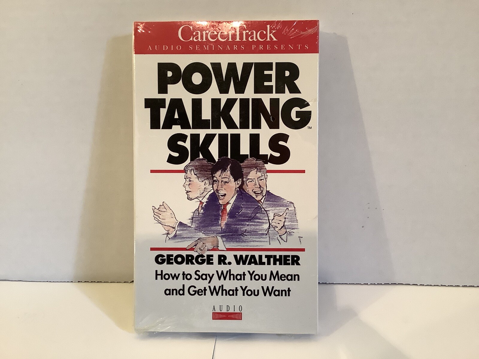 POWER TALKING SKILLS CAREERTRACK GEORGE R. WALTHER — 2 AUDIO CASSETTES —