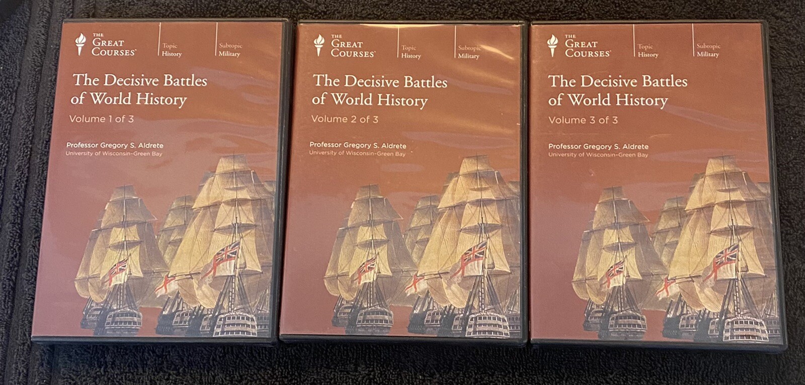 Great Courses CD The Decisive Battles of World History by Gregory S. Aldrete