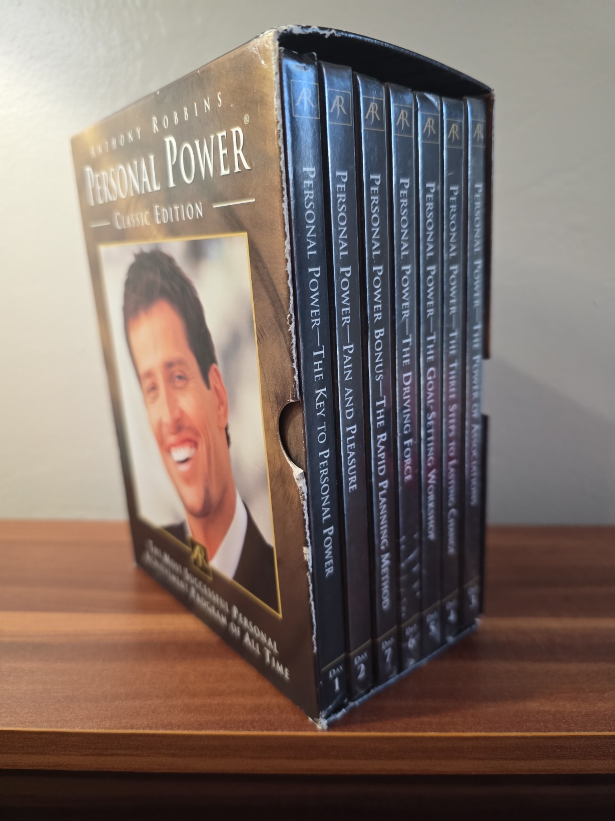 Anthony Robbins Personal Power Classic Edition 7 Audio CD Box Set Motivational