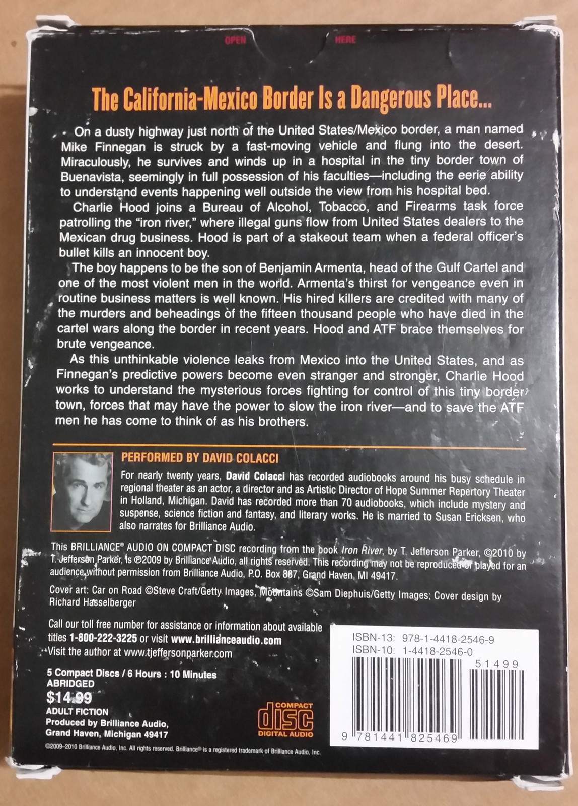 Iron River by T. Jefferson Parker (5 CD Abridged Audiobook)