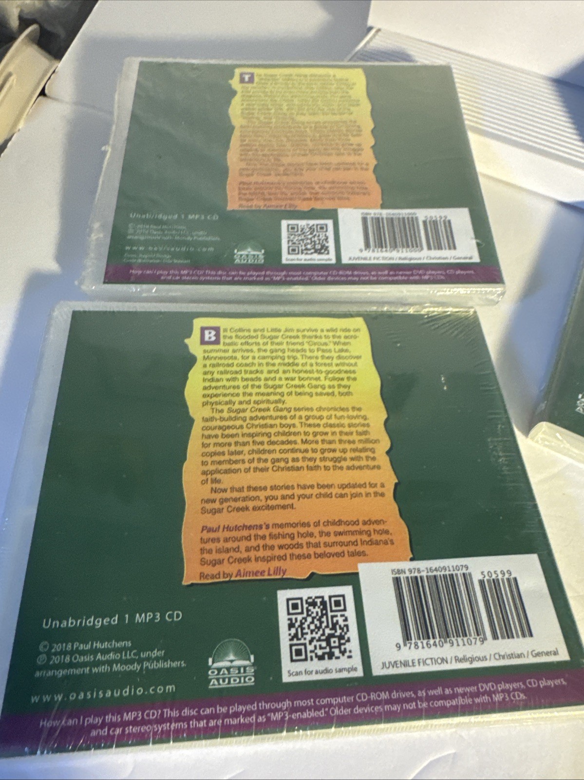 New SUGAR CREEK GANG Set of 6 Unabridged Audiobooks MP3 Format for Books 1-6 See