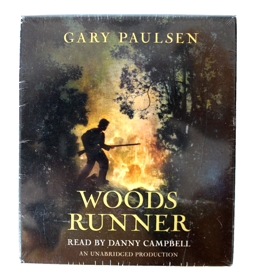 New Woods Runner by Gary Paulsen Audiobook 3 CDs Unabridged American Revolution