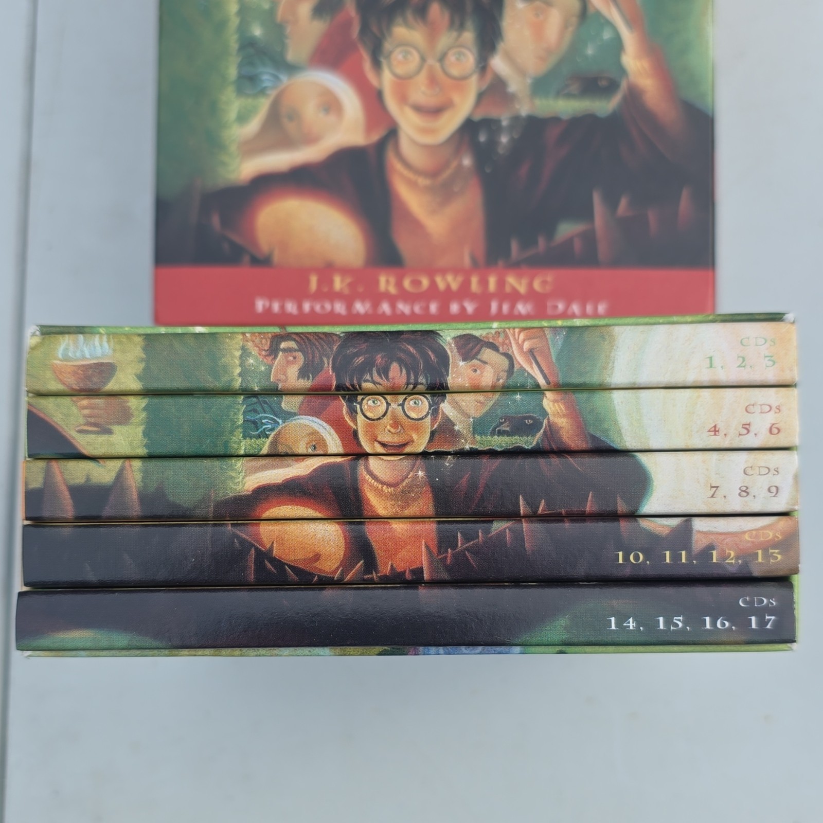 Harry Potter and the Goblet of Fire by J.K. Rowling (Unabridged CD) Jim Dale