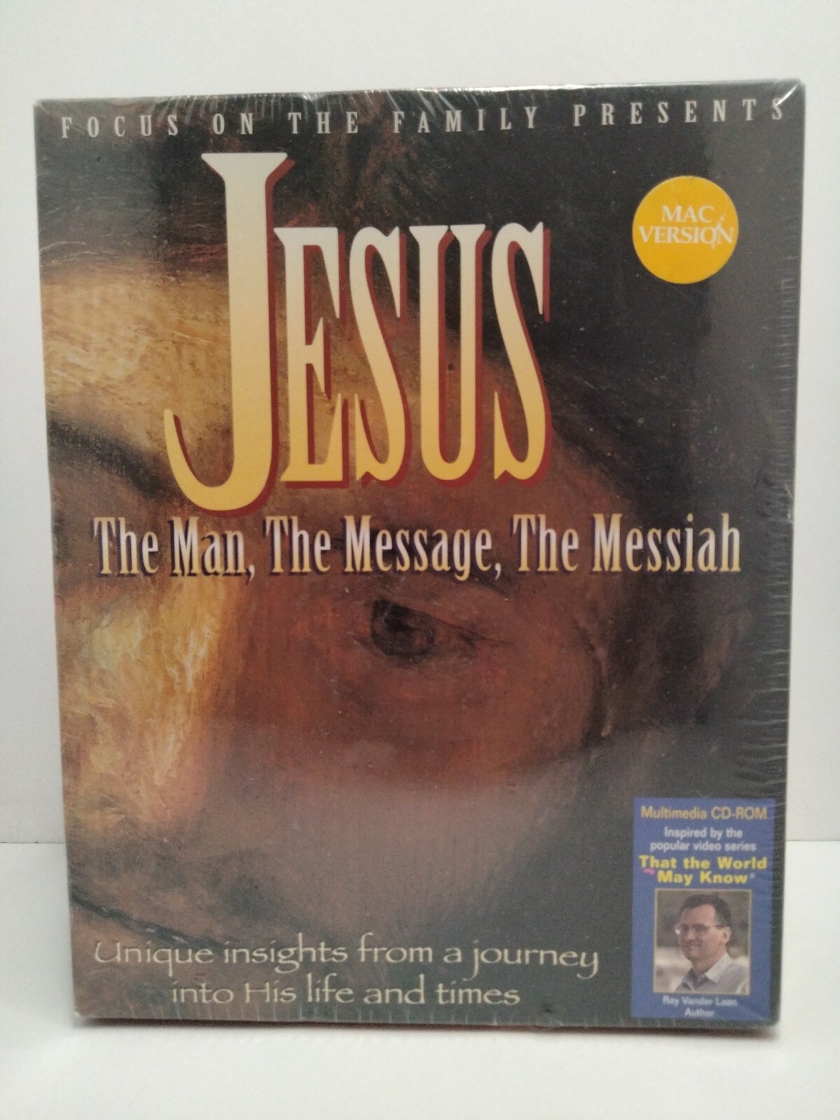 Focus on the Family Jesus The Man, The Message, The Messiah CD Rom (Mac Version)