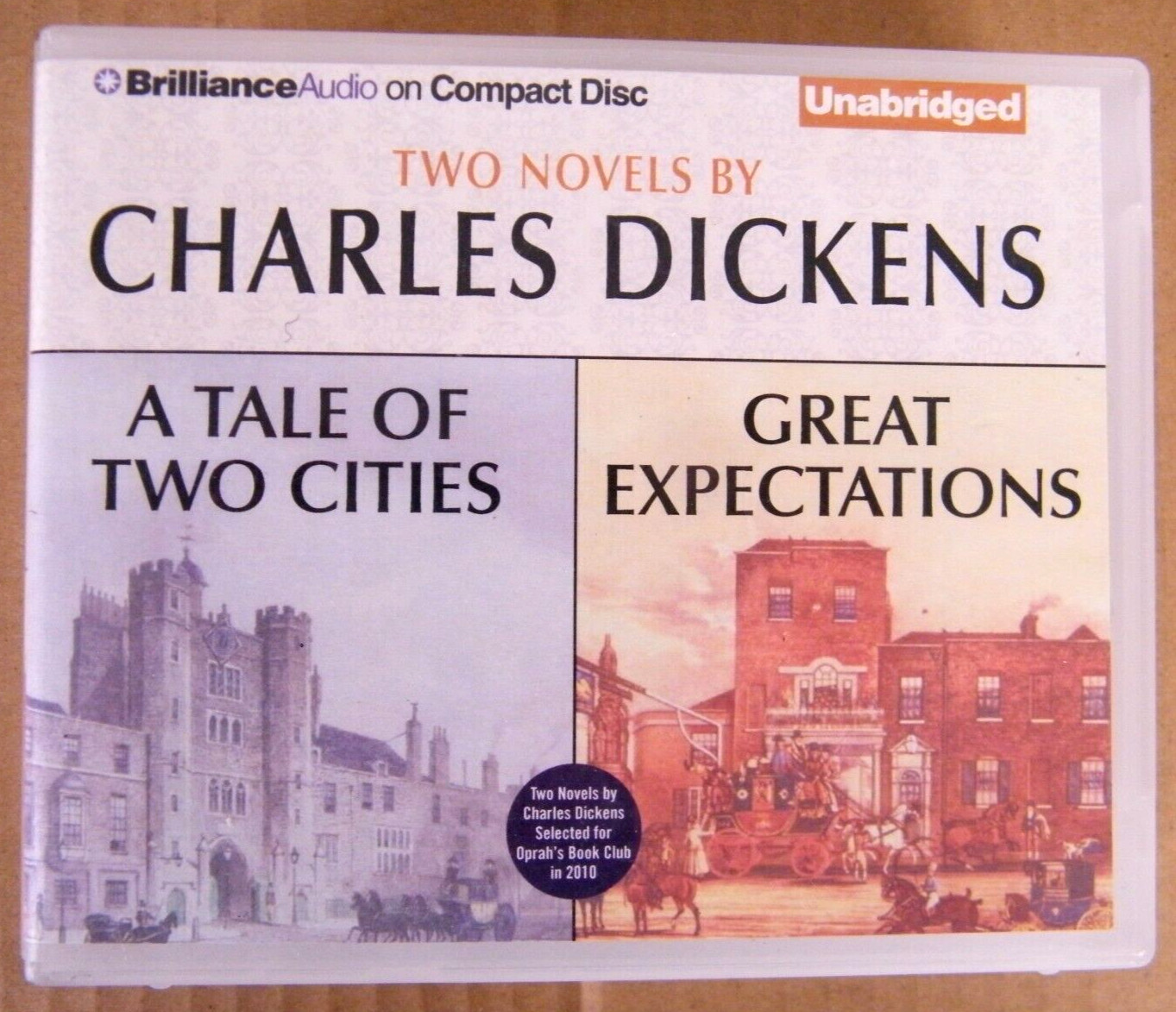 A Tale of Two Cities and Great Expectations : Two Novels by Charles Dickens…