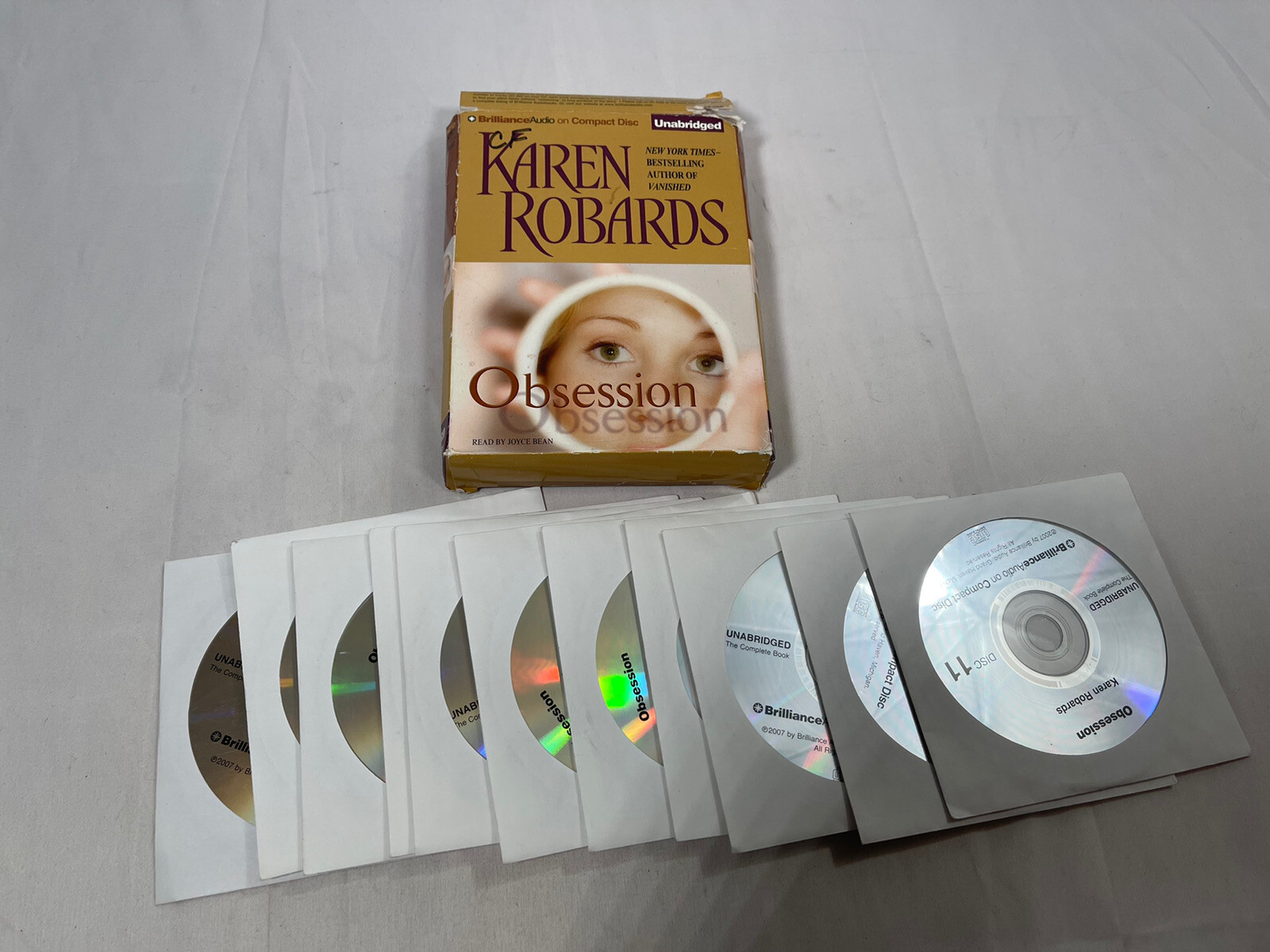 Obsession by Karen Robards (2007, Compact Disc, Unabridged edition)