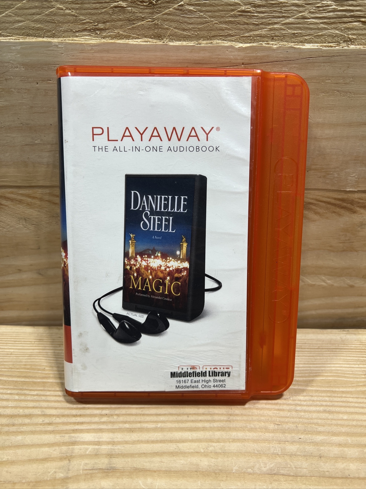 Magic by Danielle Steel read by Alexander Cendese Unabridged Playaway Audiobook