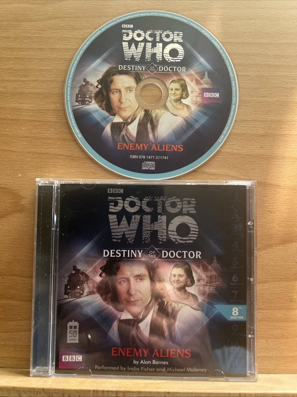 Doctor Who: Enemy Aliens (Destiny of the Doctor 8) by Alan Barnes (Audio CD)