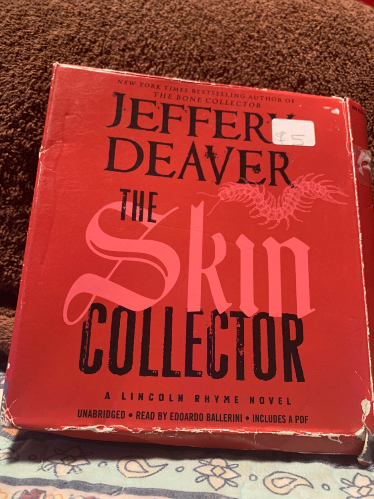 Shelf162L Audiobook~The Skin Collector-Jeffery Deaver-unabridged-12CDs