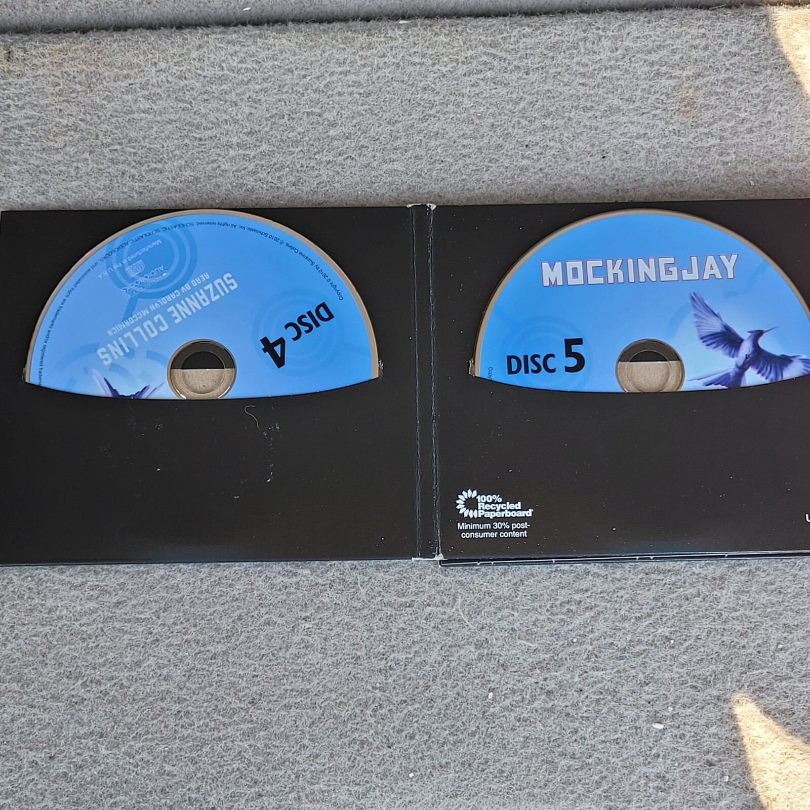 Mockingjay (Hunger Games Book 3) Suzanne Collins (10 CDs, Unabridged Audiobook)