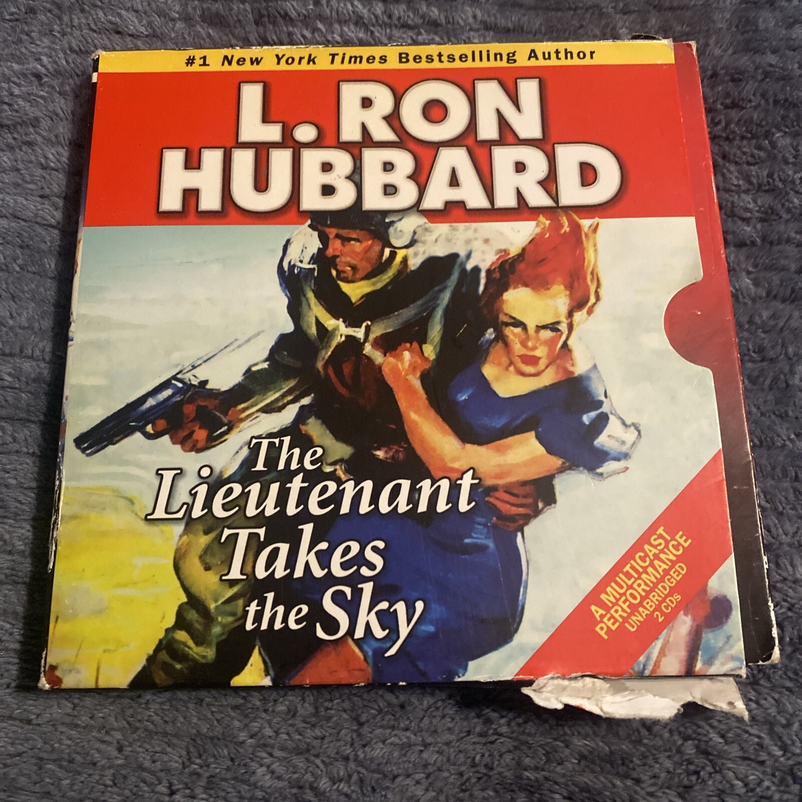 Lieutenant Takes The Sky — L. Ron Hubbard 2 CD Audio Set Stories From Golden Age