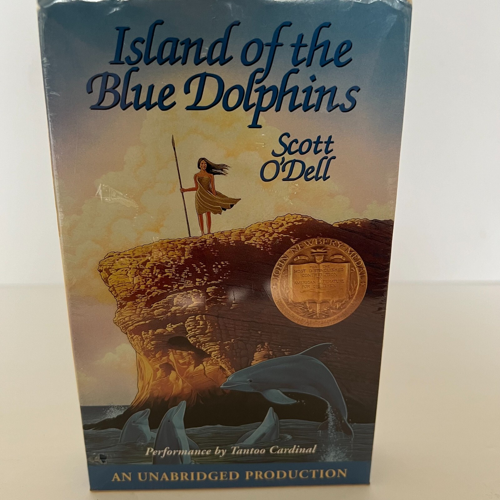 Island of the Blue Dolphins — Scott O’Dell Audiobook 3 Cassettes 3+ Hours NEW