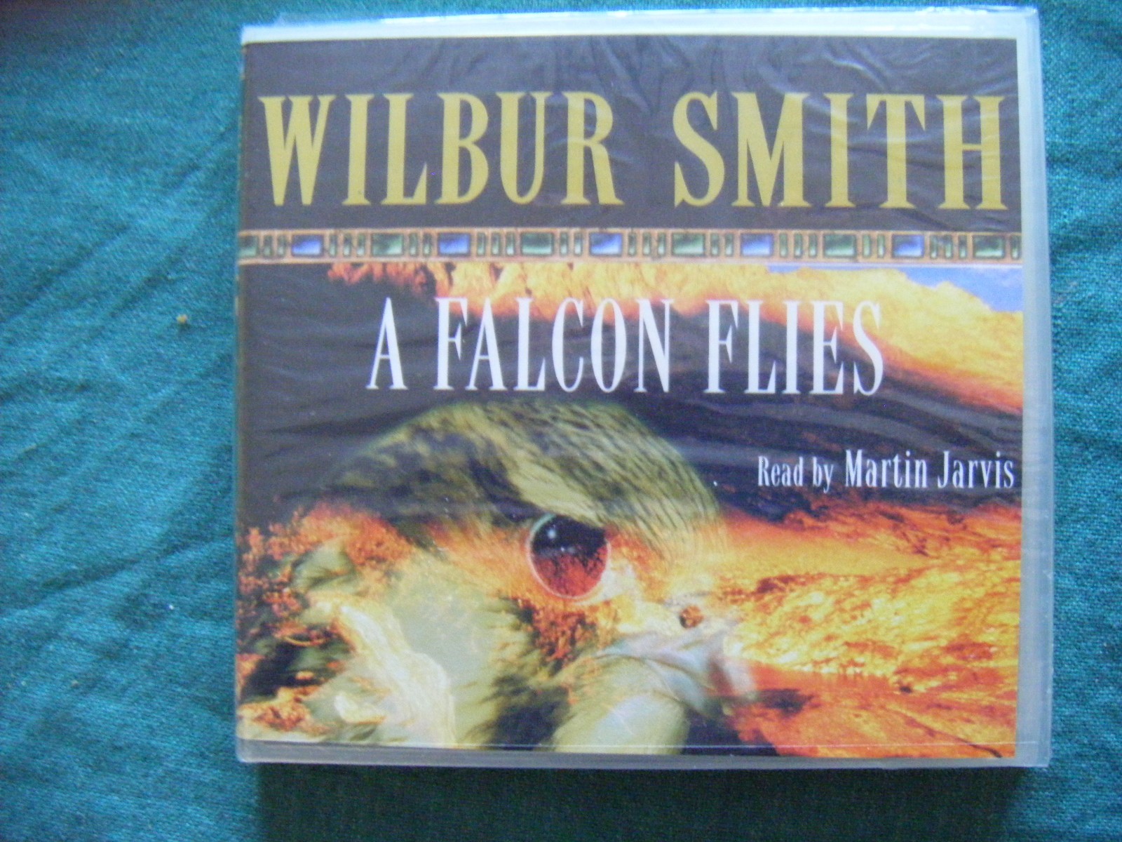 Wilbur Smith- A Falcon Flies- read by Martin Jarvis- CD AUDIO BOOK *NEW SEALED*