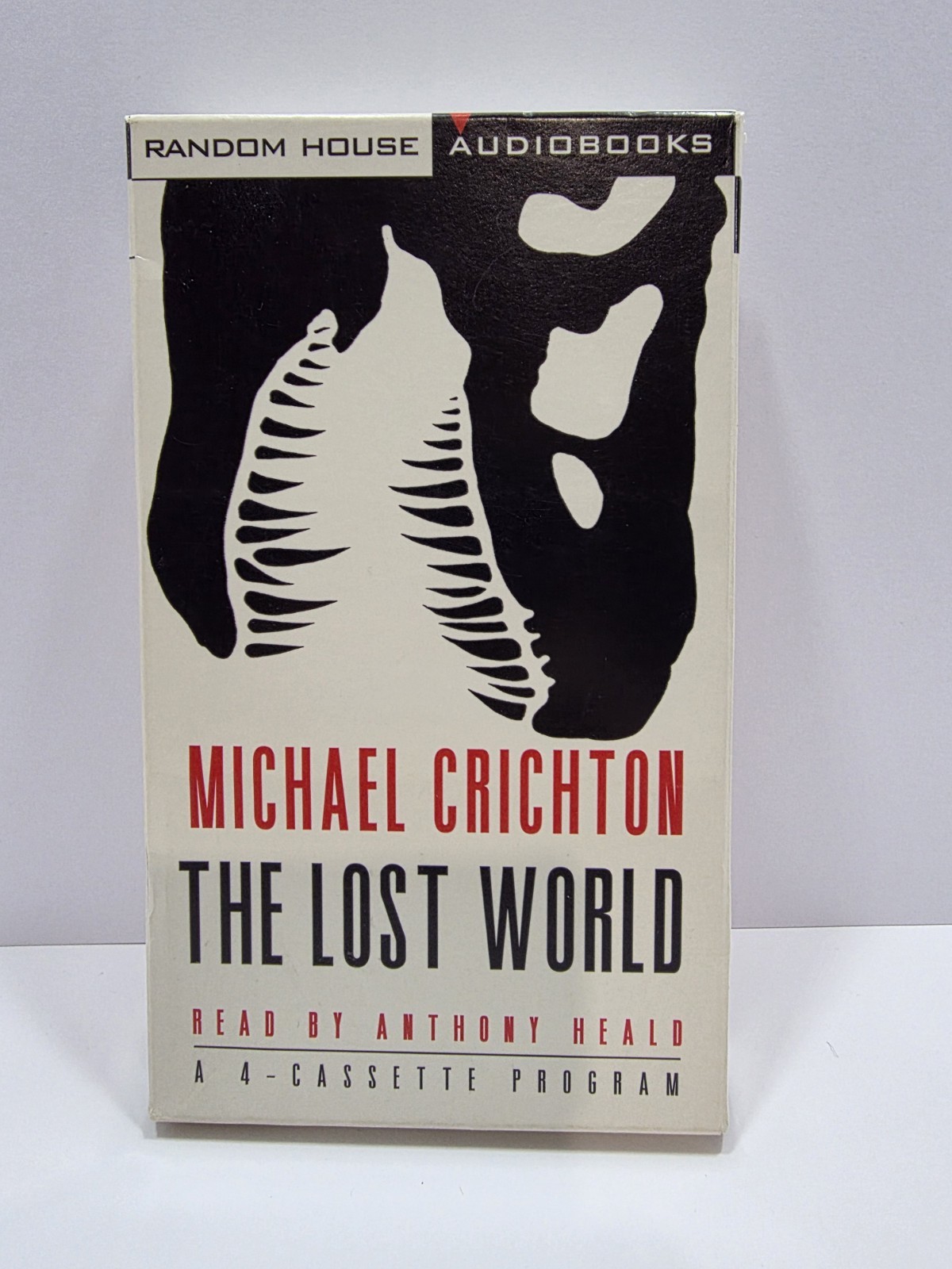 The Lost World Michael Crichton Audiobook Cassette 4 Tape Set Random House
