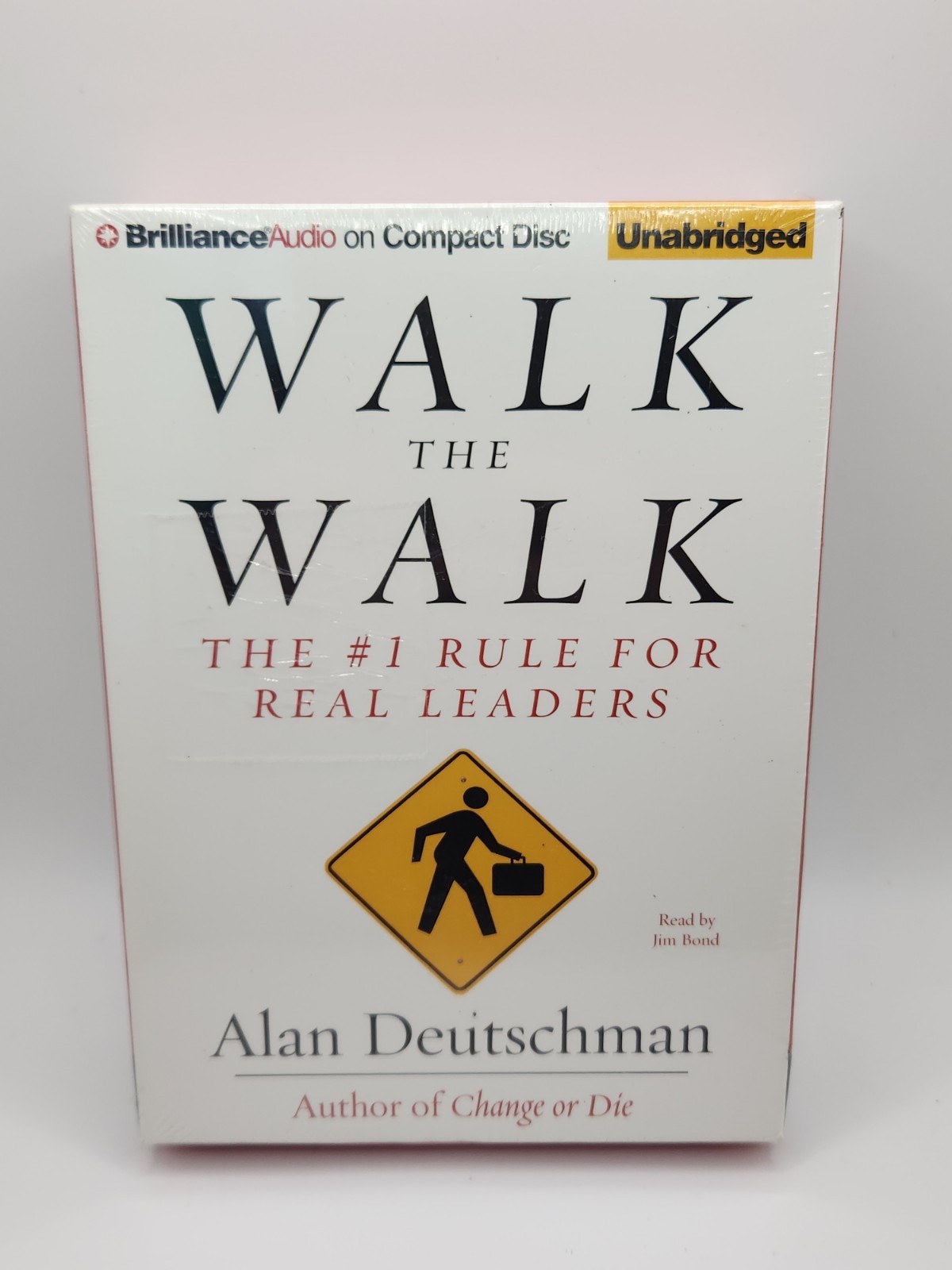 Walk the Walk by Alan Deutschman (2009, Audio CD, Unabridged edition)New-C63