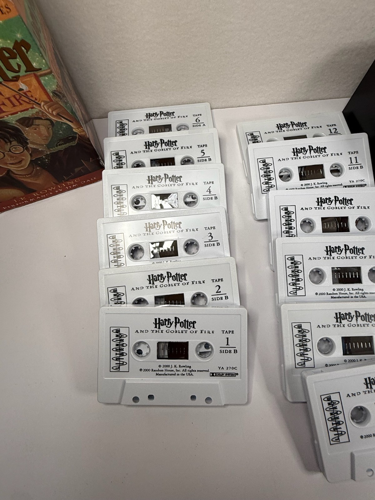 Cassette Audio Book Harry Potter And The Goblet of Fire Read by Jim Dale