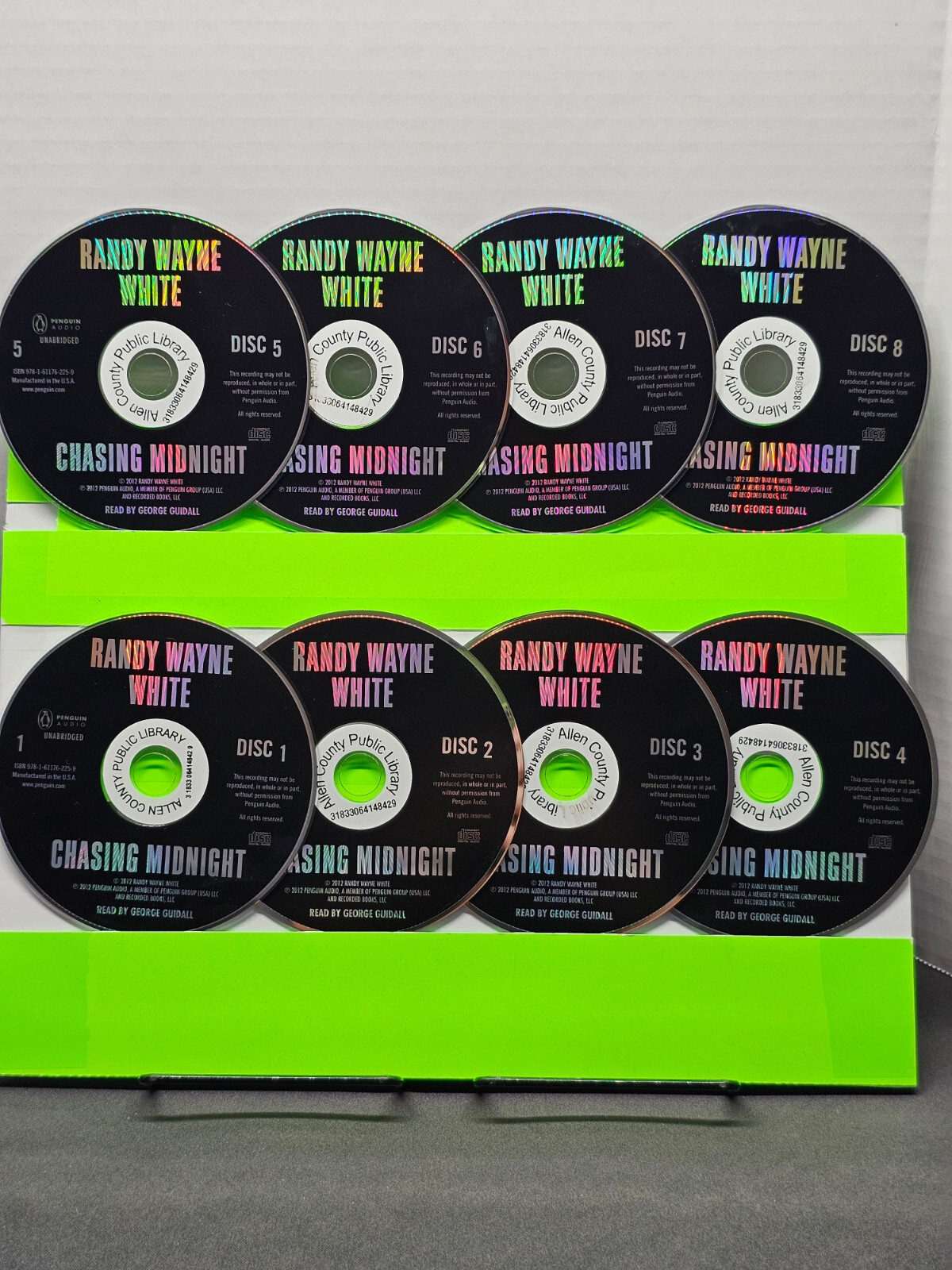 Randy Wayne White Chasing Midnight Doc Ford Series Book 9 Audio CD Audiobook