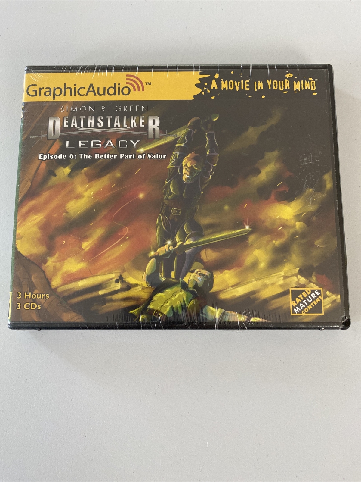 DEATHSTALKER LEGACY Episode 6: The Better Part of Valour CD (3 Hours/3 CDs) NEW