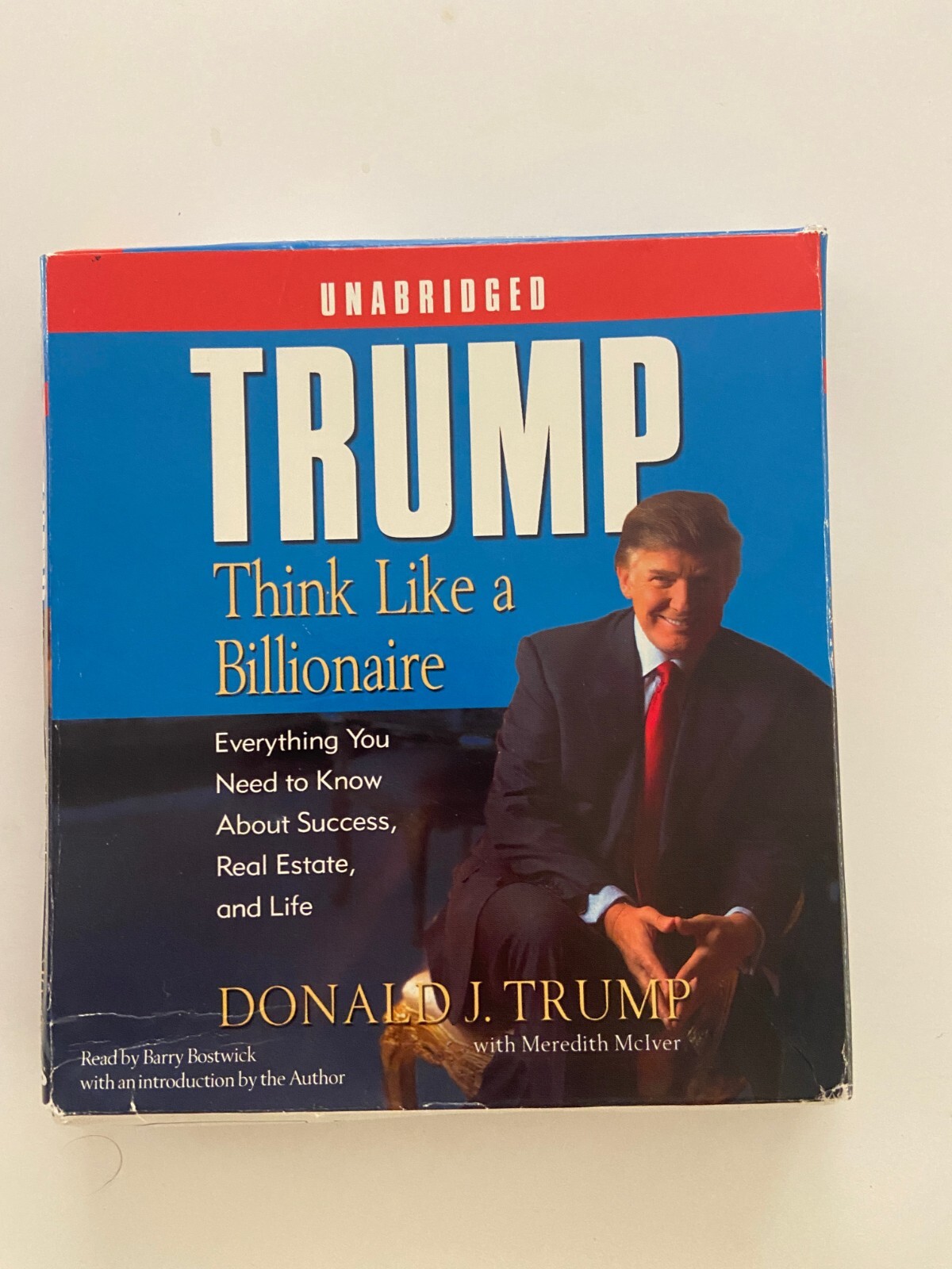 Donald Trump Think Like A Billionaire 5 CD Audio Book 2004 Unabridged 6 Hours