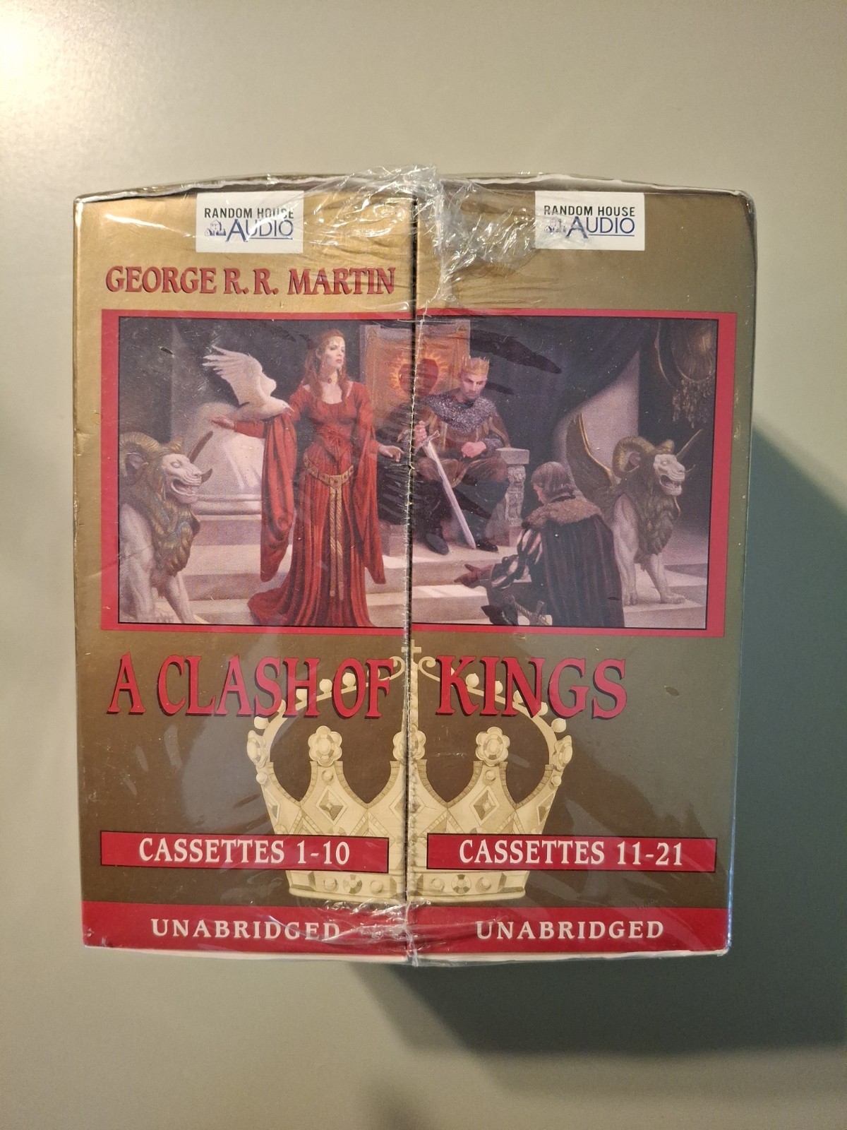 Game of Thrones: Clash Of Kings — George R. R. Martin audiocassette NEW!