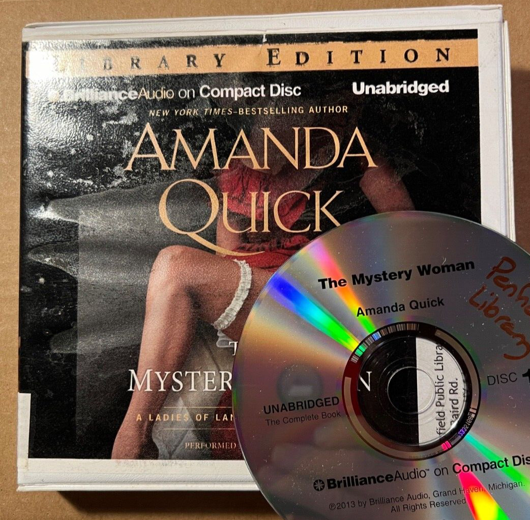 The Mystery Woman by Amanda Quick (audio Cd 2013 ex-library )