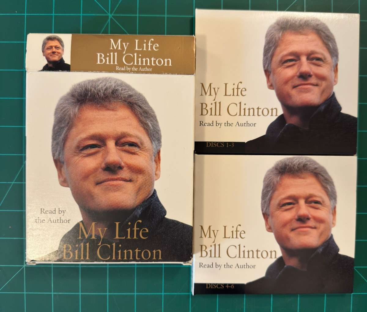 My Life Bill Clinton (6 CD Audiobook 2004 Random House) SLICK WILLIE NICE LQQK