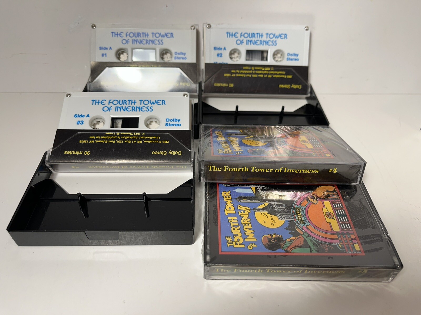 Lot of 16 ZBS Foundation JACK FLANDERS Audio Cassette Tapes Inverness Ruby Rio