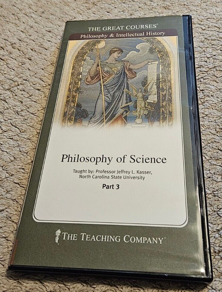 The Great Courses Philosophy Of Science Part 1, 2 And 3 6 Disc Set