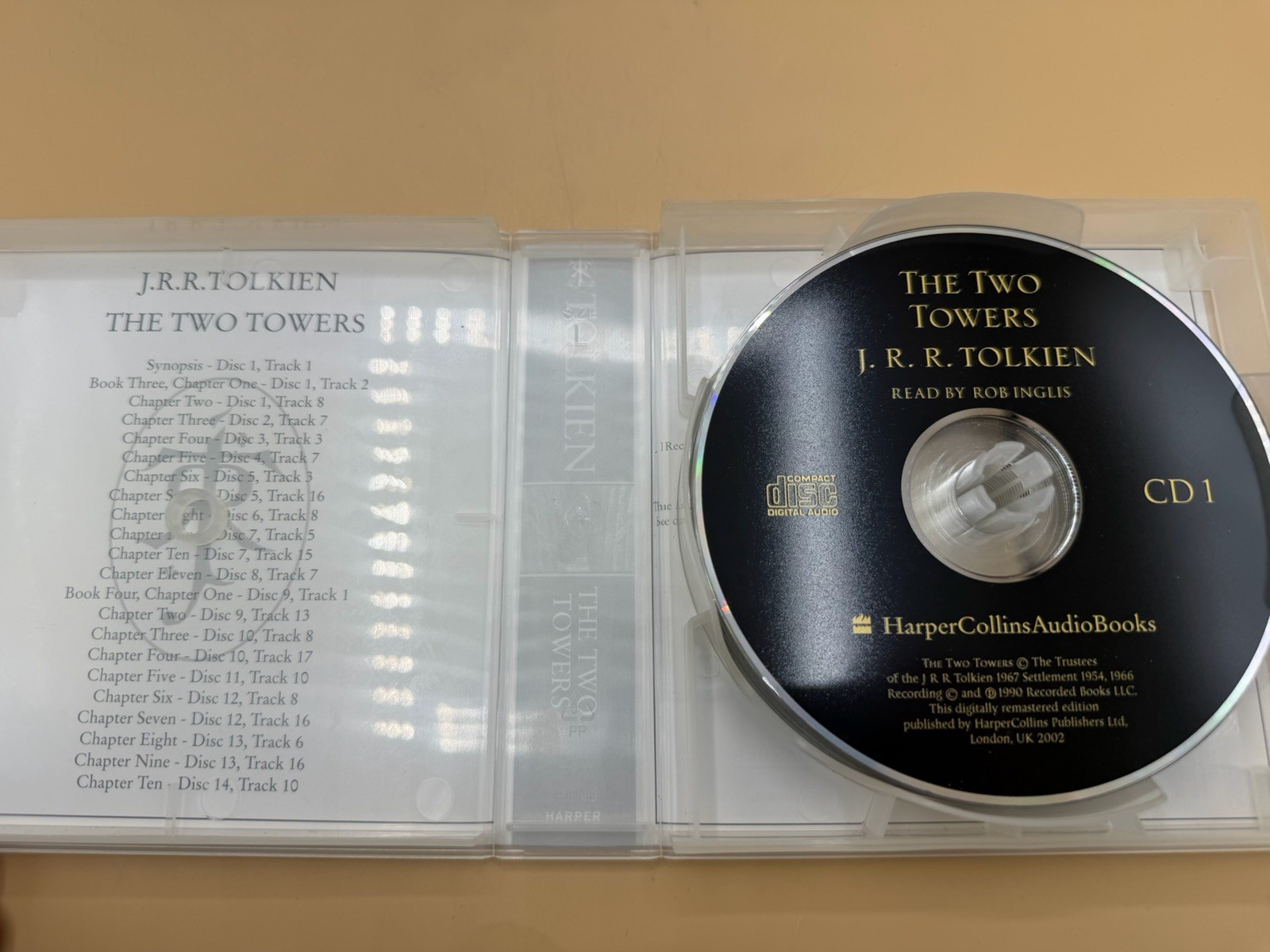 The Lord Of The Rings Unabridged Audiobook Boxset — 46 CDs — Rob Inglis — 2018