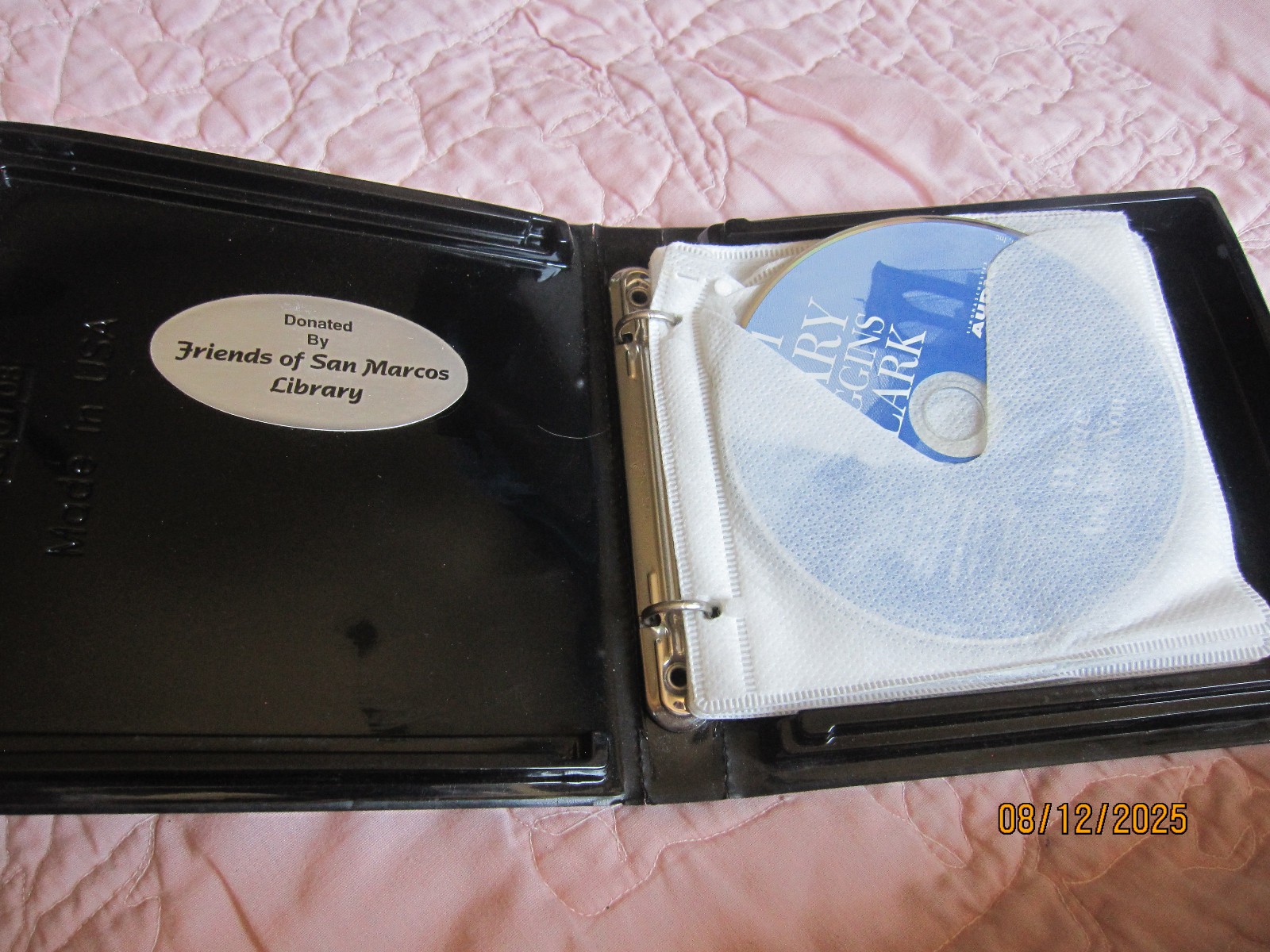 Book on CD, Mary Higgins Clark, WHERE ARE YOU NOW? former library unabridged