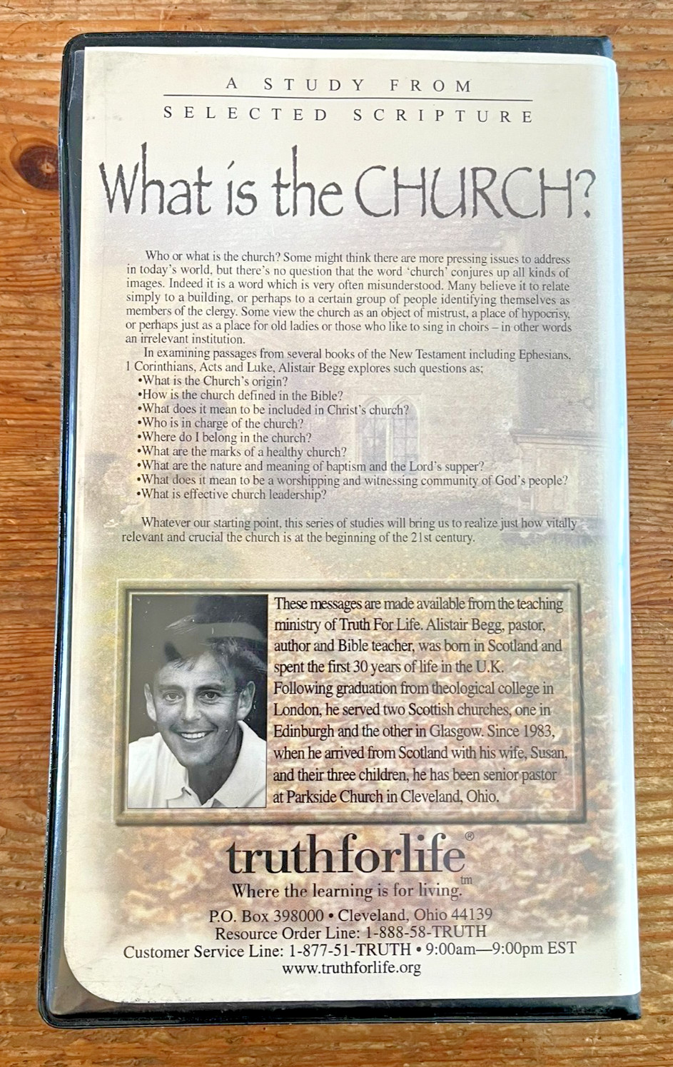 What Is the Church? Alistair Begg Christian Faith Cassette Set Truth For Life