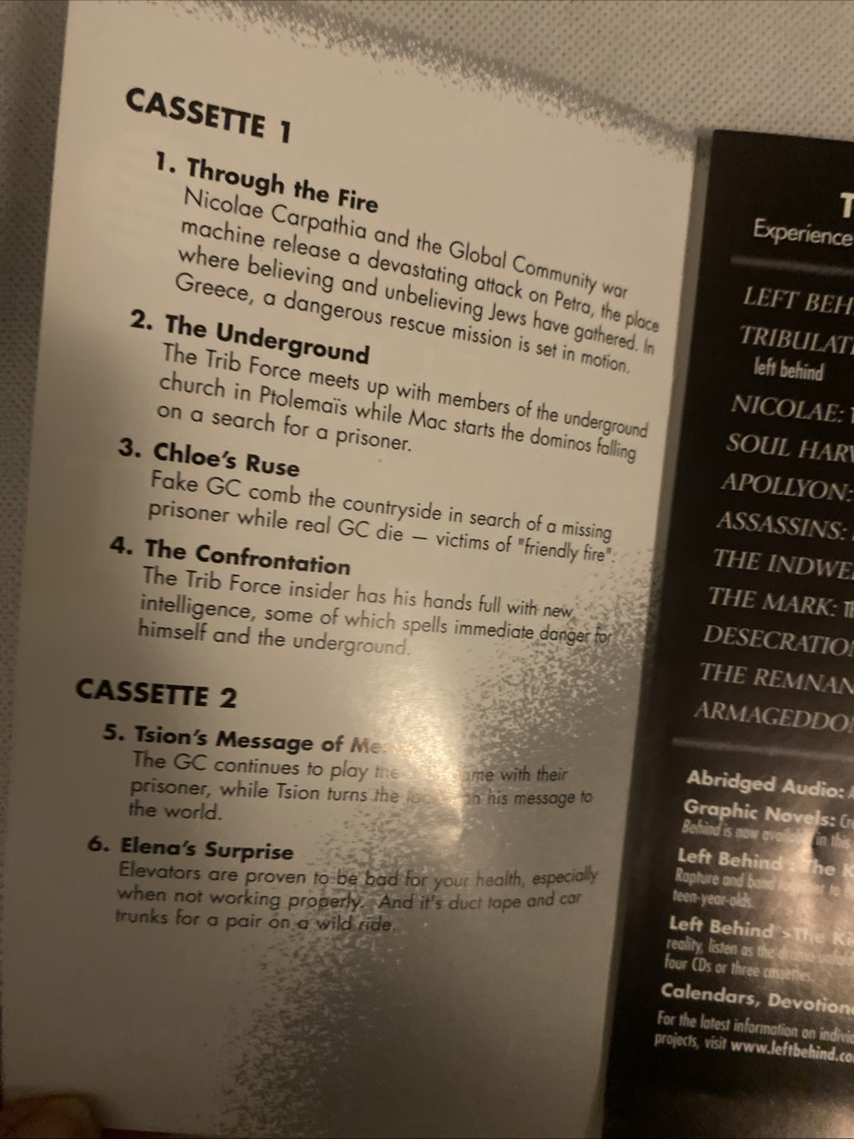 Left Behind: THE REMNANT by Jenkins & LaHaye [Audiobook Cassette]
