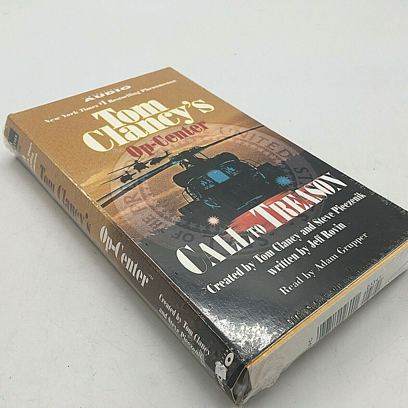 Tom Clancy’s Op-Center: Call To Treason — Audio Cassette Tapes.New Sealed 4.5hrs
