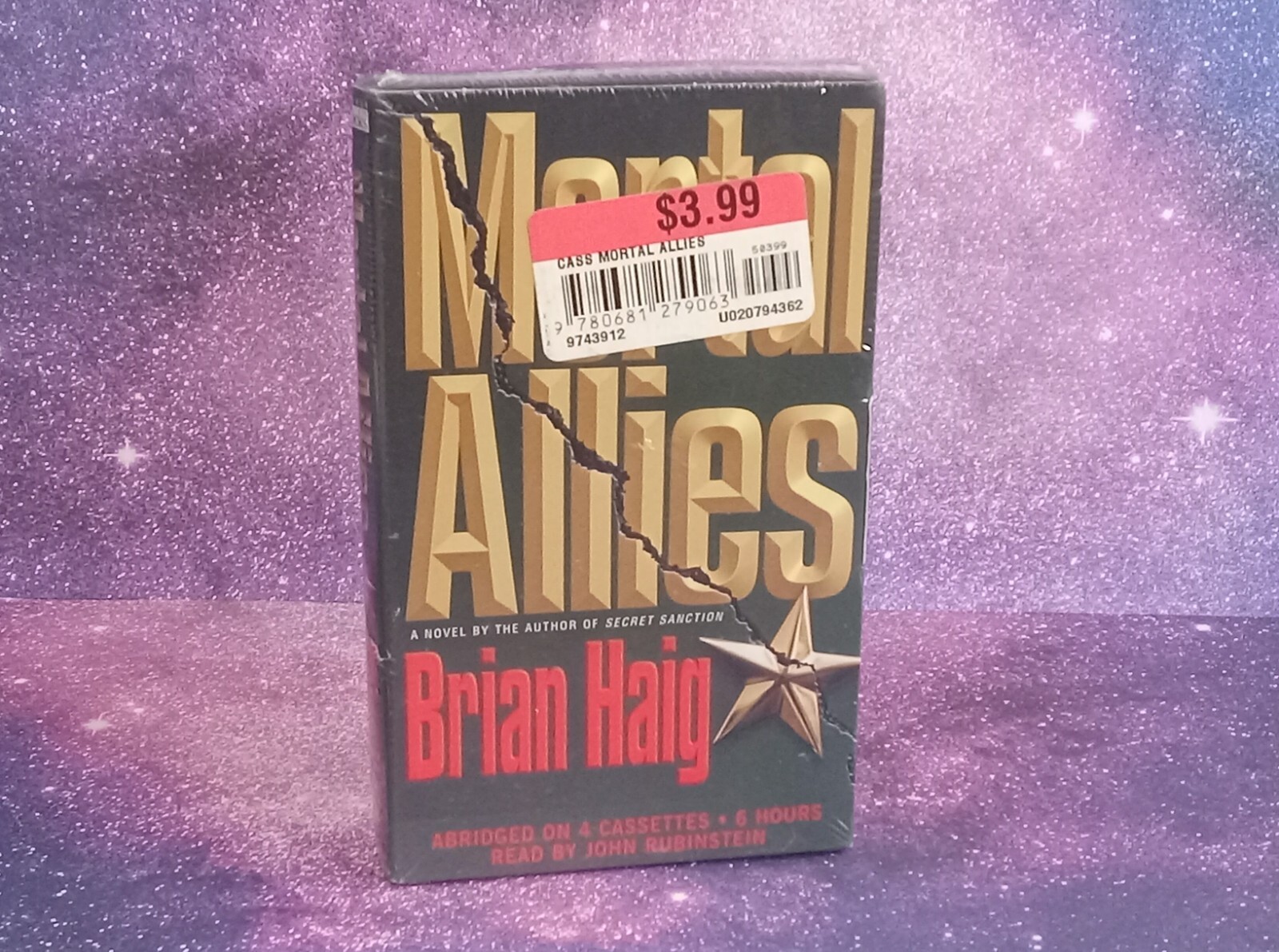 Mortal Allies by Brian Haig Audio Cassette/Audiobook — Fiction/Legal Thriller