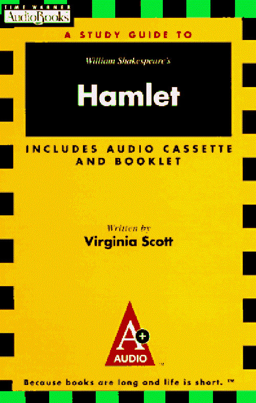 Like Cliffnotes HAMLET Time Warner Audiobook Booklet Shakespeare’s Study Guide