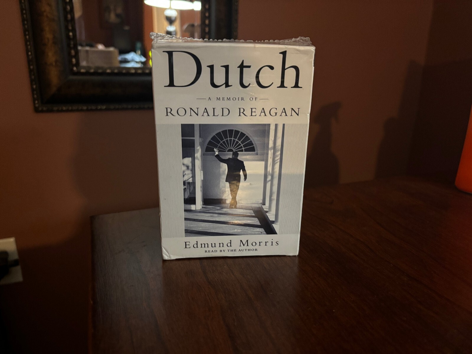 DUTCH A Memoir of Ronald Reagan Edmund Morris w/6 Audio Cassettes 1999 Biography